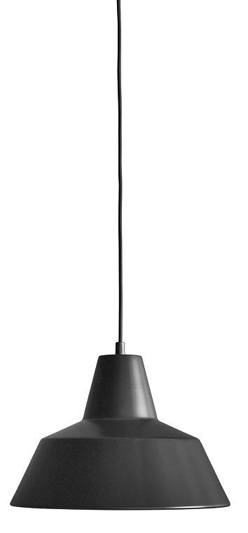 Made by Hand Workshop Lamp W3 Pendelleuchte Schwarz Matt