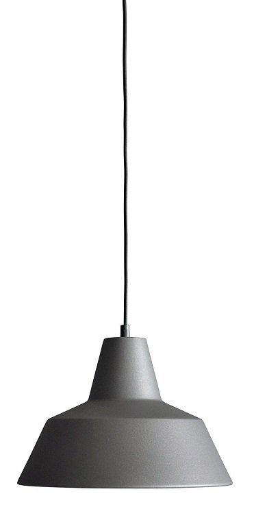 Made by Hand Workshop Lamp W3 Pendelleuchte Anthrazit Grau