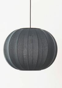Made by Hand Knit-Wit Pendelleuchte Ø 45 cm Black