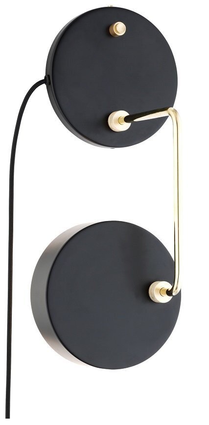 Made by Hand Petite Machine Wandleuchte 01 Schwarz