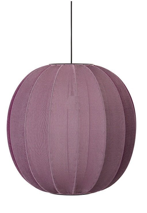 Made by Hand Knit-Wit Pendelleuchte Ø 60 cm Burgundy