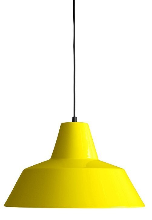 Made by Hand Workshop Lamp W4 Pendelleuchte Gelb
