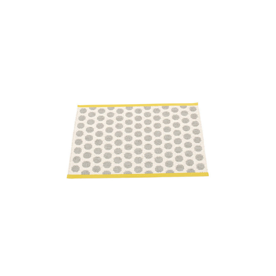 Pappelina Noa - Warm Grey · Vanilla · Mustard Edge - 70 x 50 cm