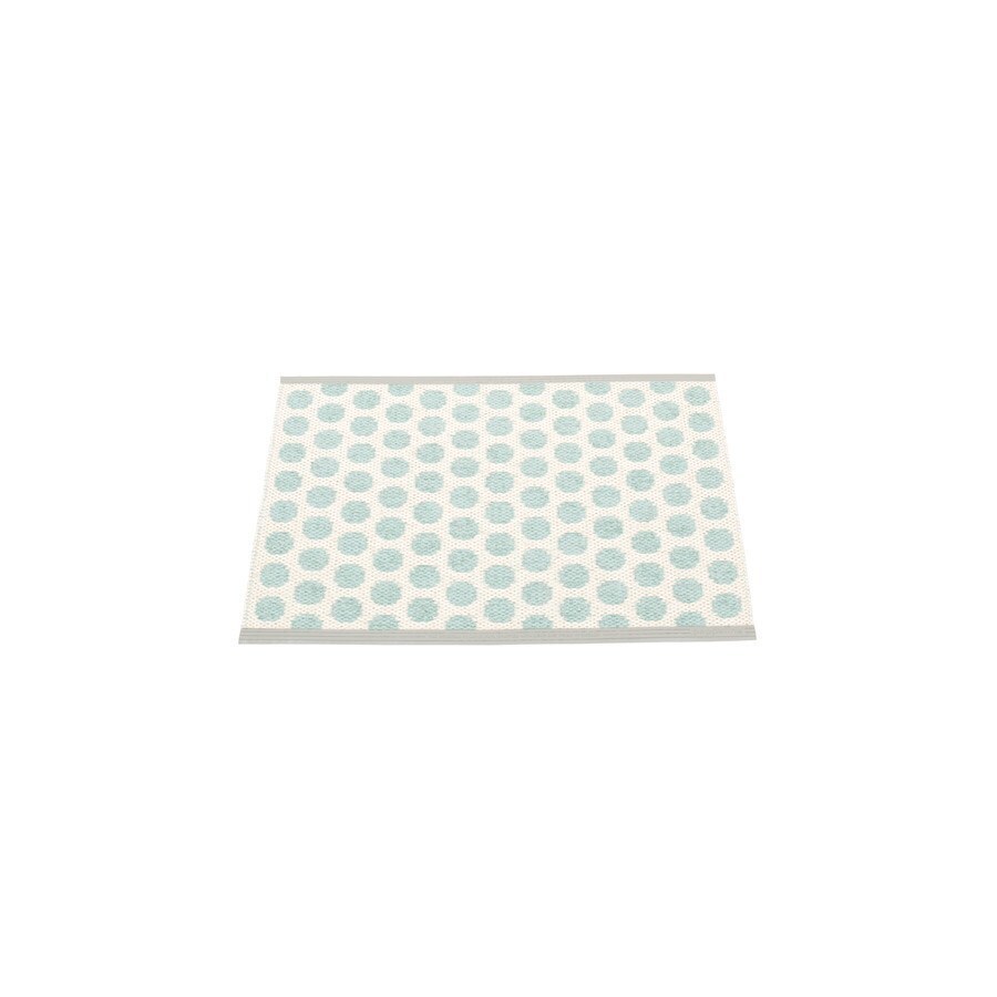 Pappelina Noa - Pale Turquoise · Vanilla · Warm Grey Edge - 70 x 50 cm
