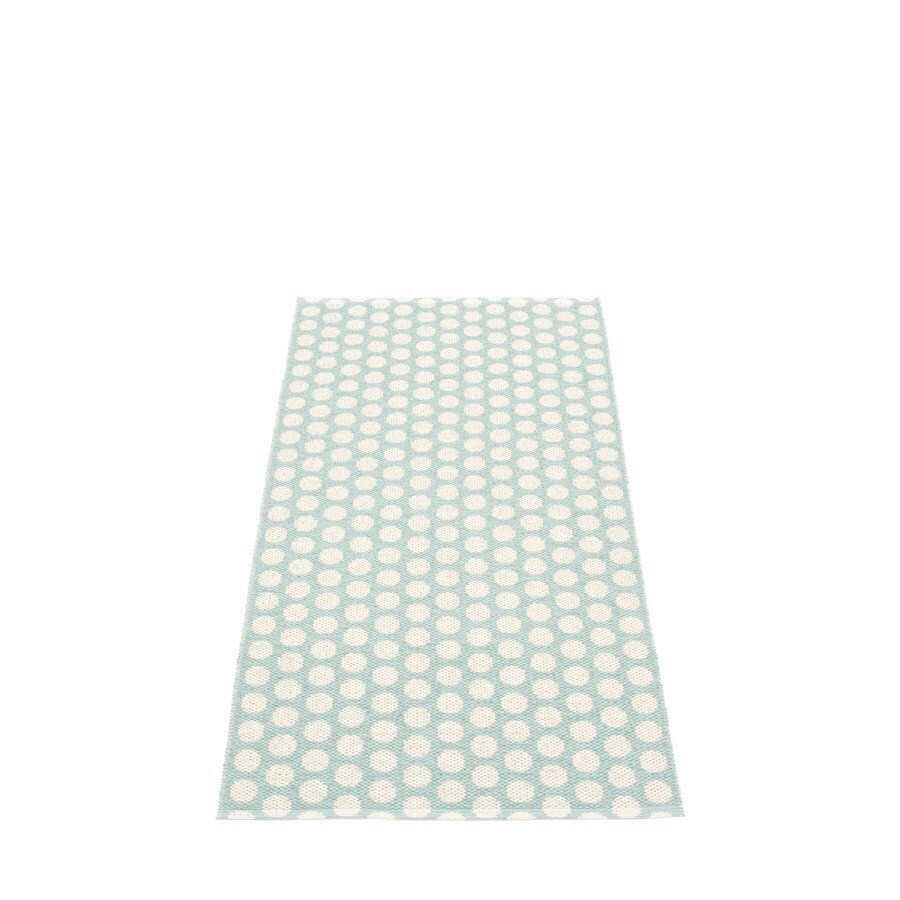 Pappelina Noa - Pale Turquoise · Vanilla · Warm Grey Edge - 70 x 150 cm