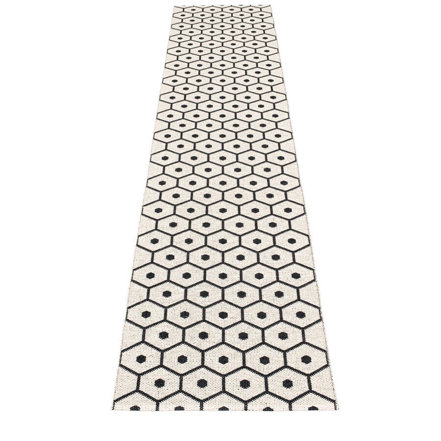 Pappelina Honey - Black · Vanilla - 70 x 350 cm