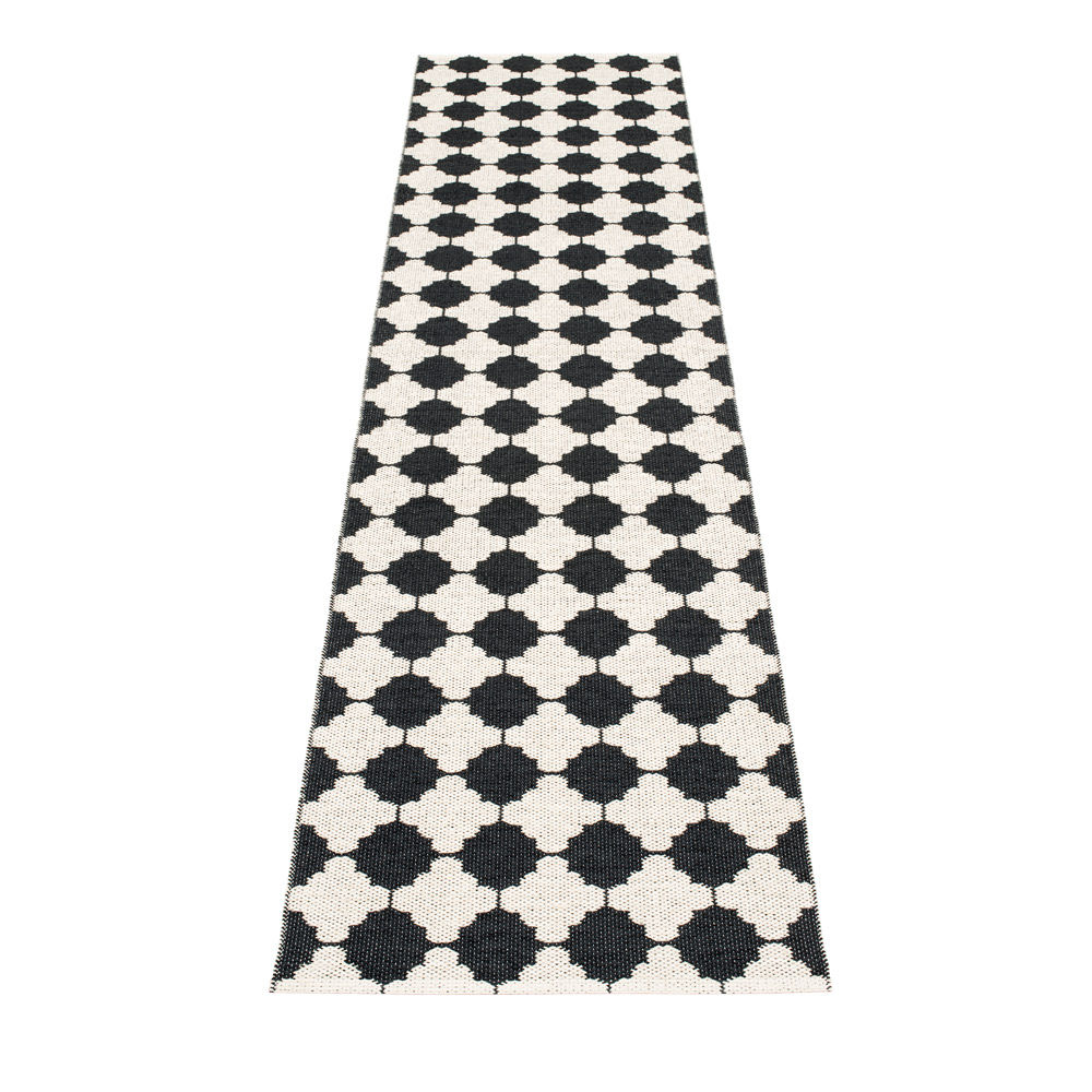 Pappelina Marre-Black · Vanilla-70 x 375 cm