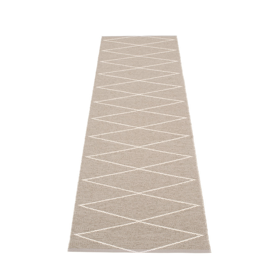Pappelina Max -  Mud · Vanilla - 70 x 240 cm