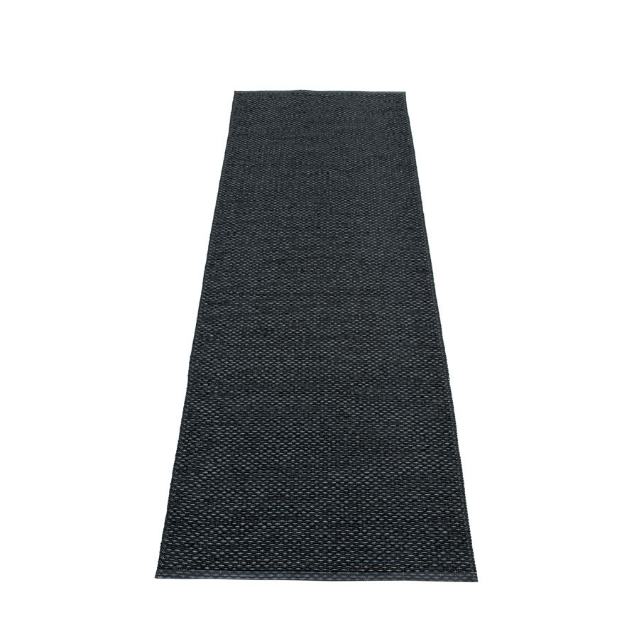 Pappelina Svea - Black Metallic · Black - 70 x 240 cm