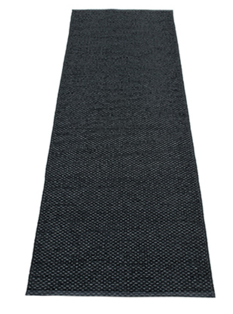 Pappelina Svea-Black Metallic · Black-70 x 320 cm