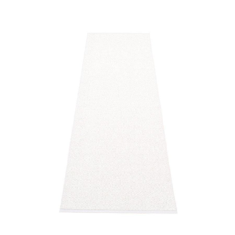 Pappelina Svea - White Metallic · White - 70 x 240 cm
