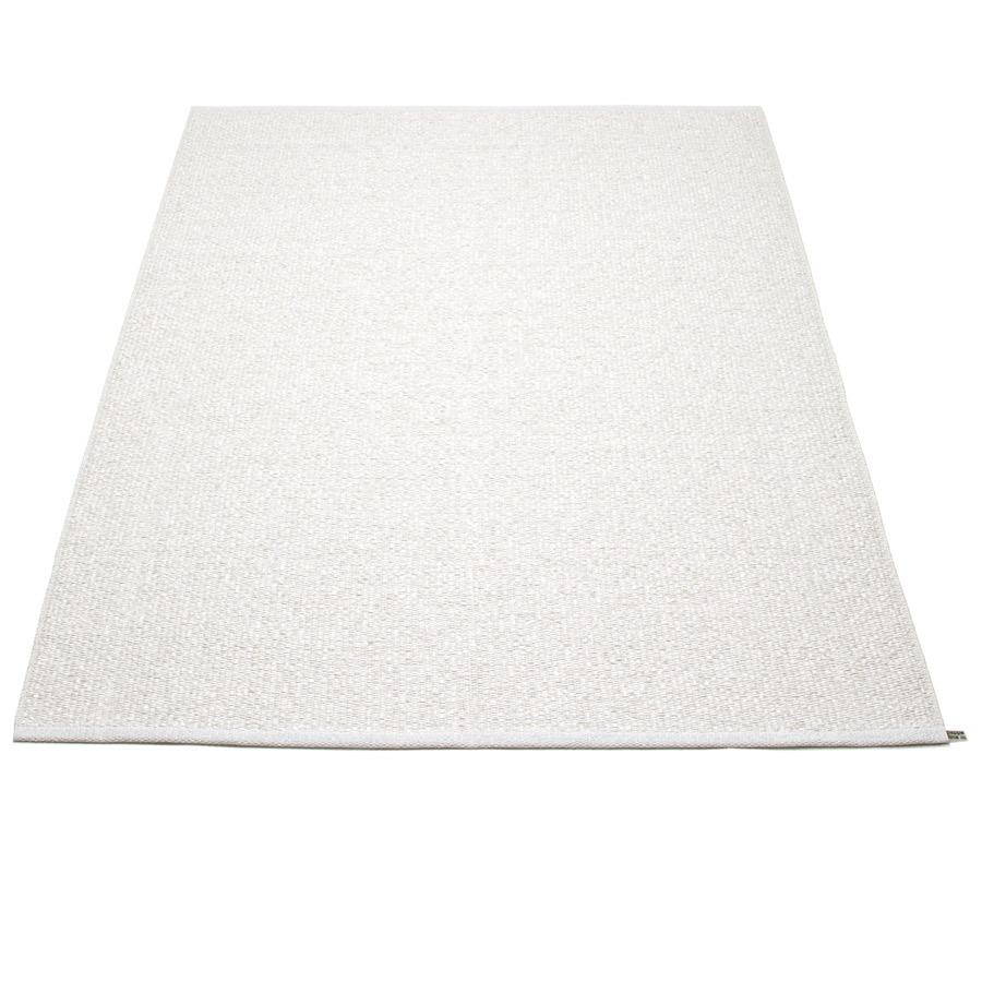 Pappelina Svea - White Metallic · White - 180 x 260 cm