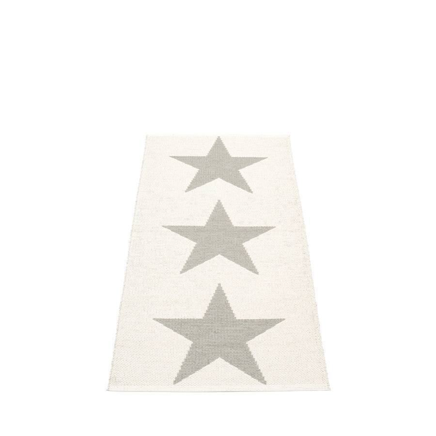 Pappelina Viggo One - Warm Grey · Vanilla - 70 x 150 cm