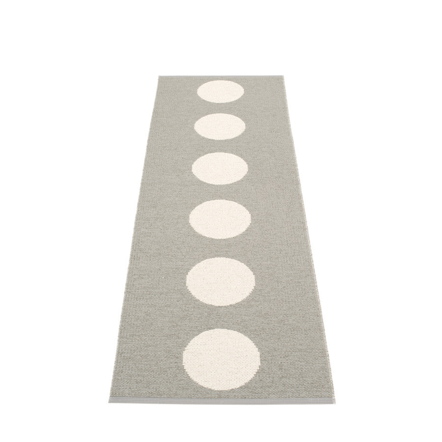 Pappelina Vera - Warm Grey · Vanilla - 70 x 225 cm