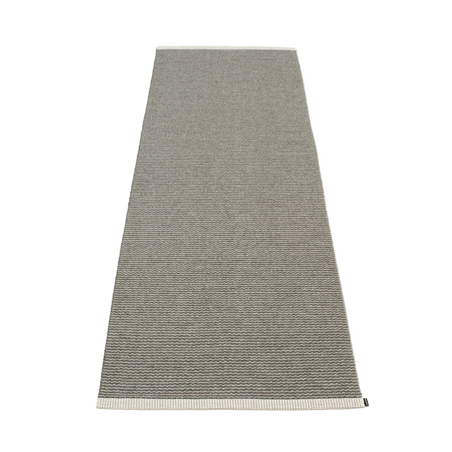 Pappelina Mono - Charcoal · Warm Grey - 85 x 260 cm