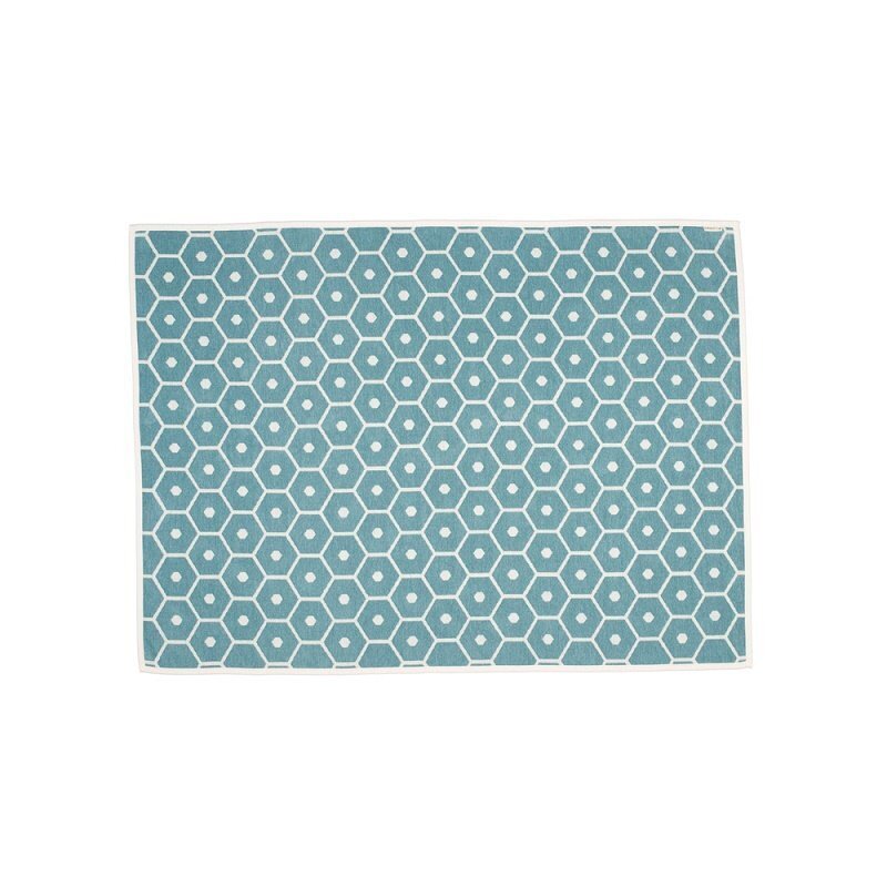 Pappelina HONEY Decken - turquoise