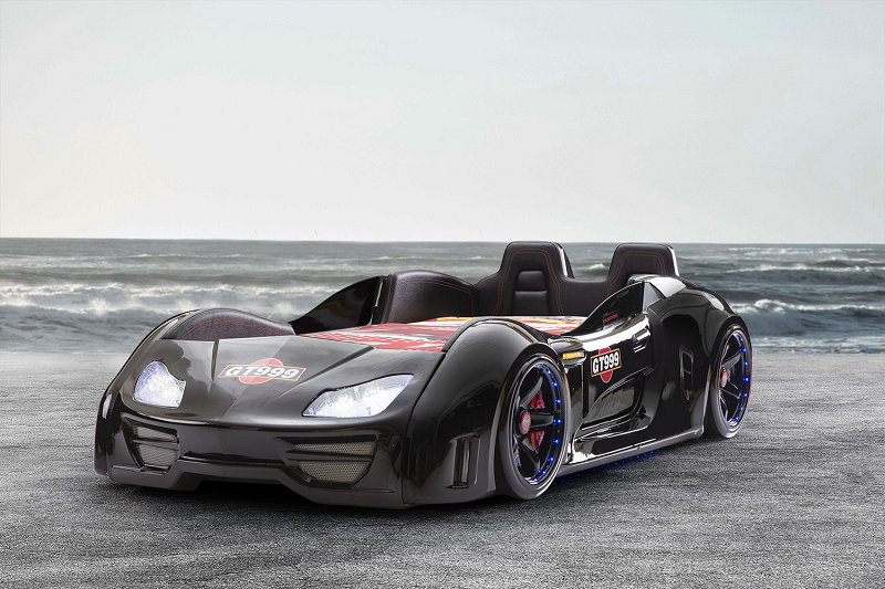 Autobett GT Extra-Schwarz