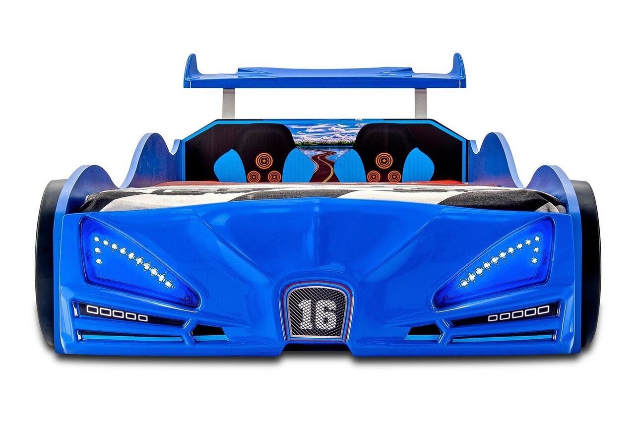 Autobett Veron XR 4-Kinderbett -Blau