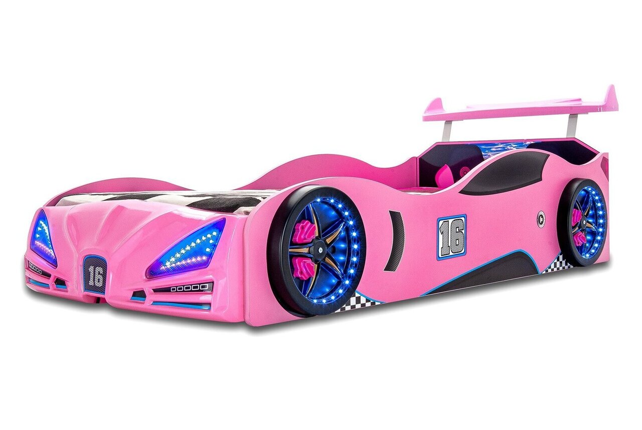 Autobett Veron XR 4-Kinderbett -Pink