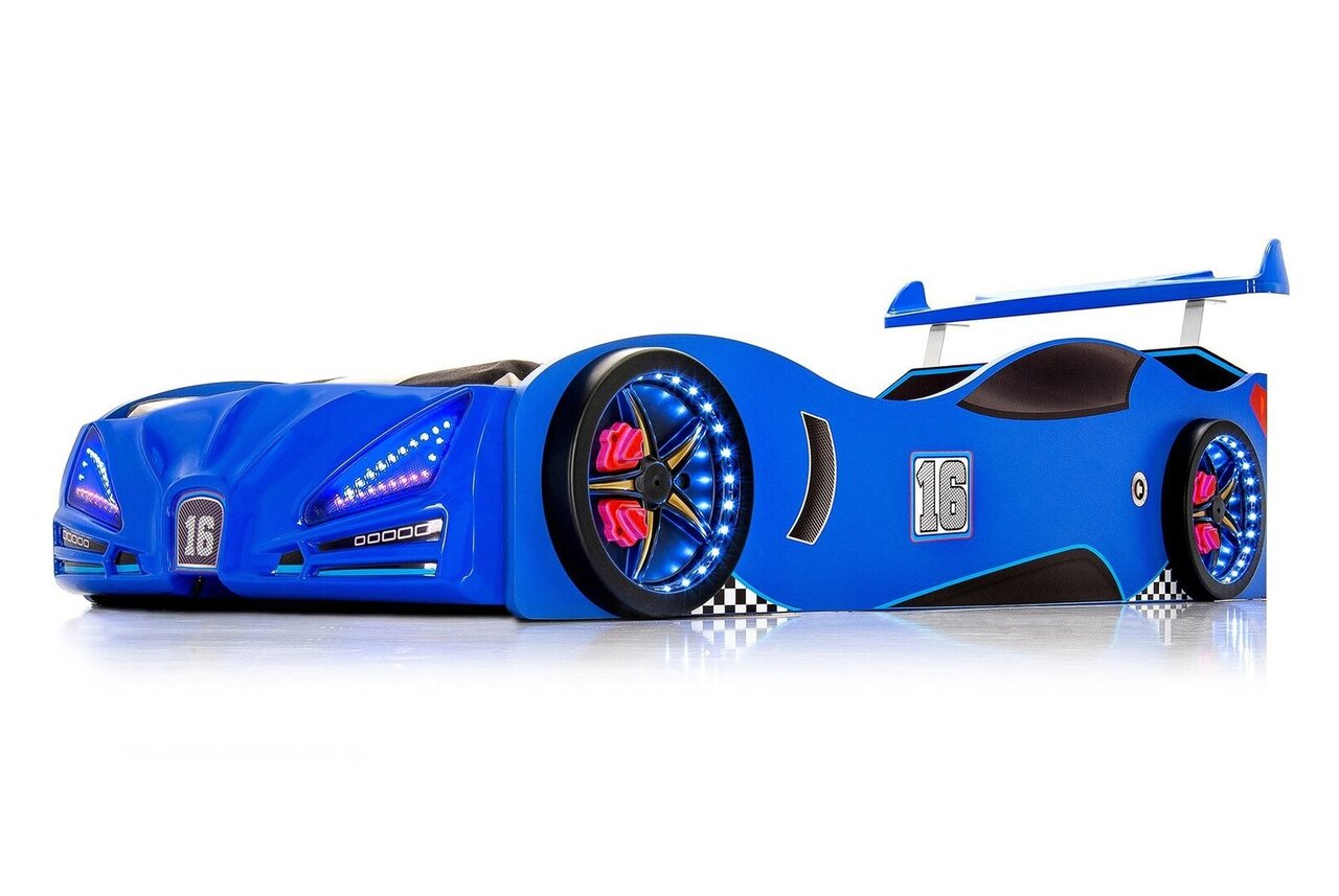 Autobett Veron XR 4-Kinderbett -Blau