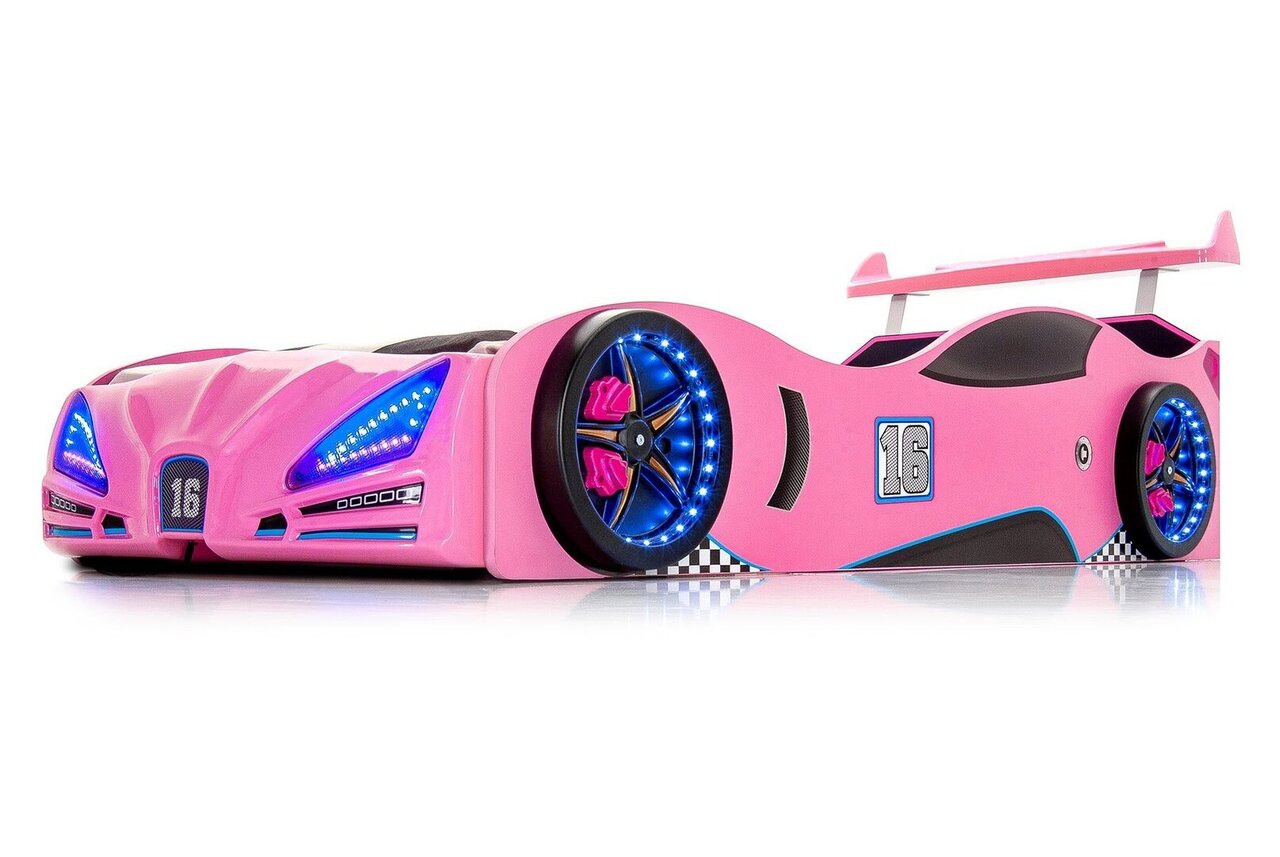Autobett Veron XR 4-Kinderbett -Pink