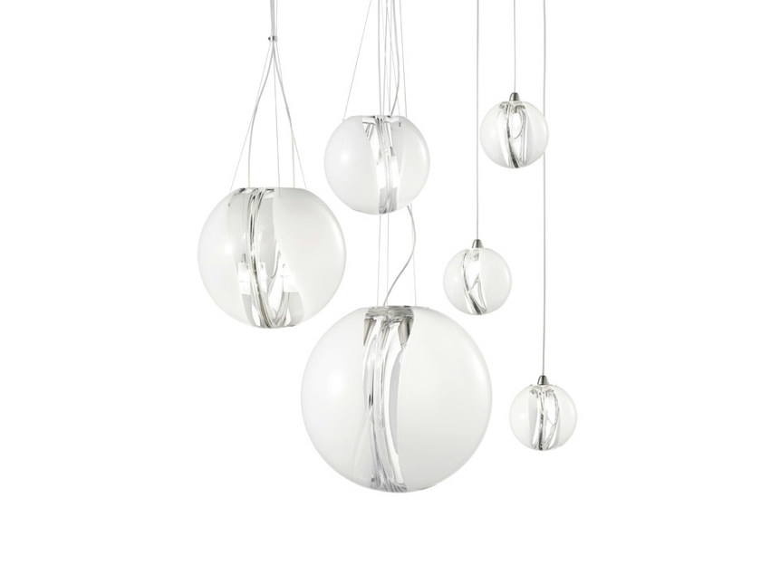 Vistosi Poc SP Pendelleuchte aus Glas