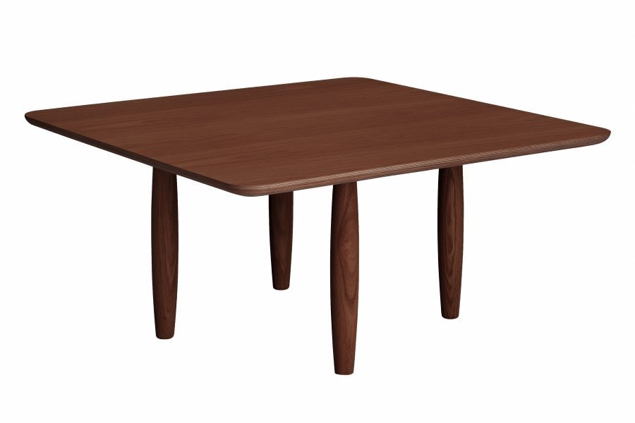 Norr11 Oku Coffee Table 80 cm - Dark Smoked