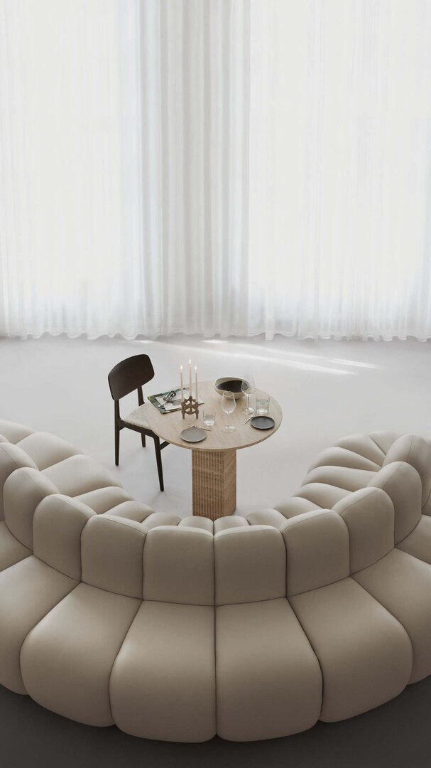 Norr11 SoHo Dining Table O80-Tisch