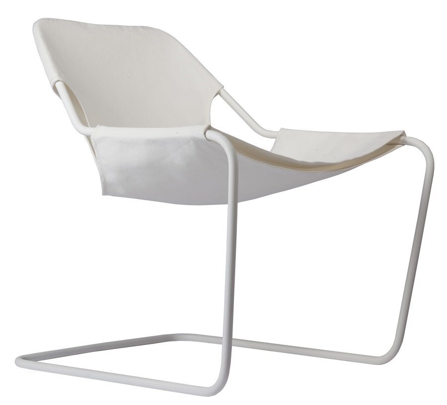 Objekto Paulistano Outdoor Sessel - Weiss / Gestell Weiss