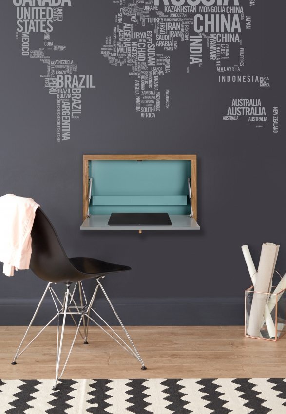 Morana Brenta Wall Desk blue