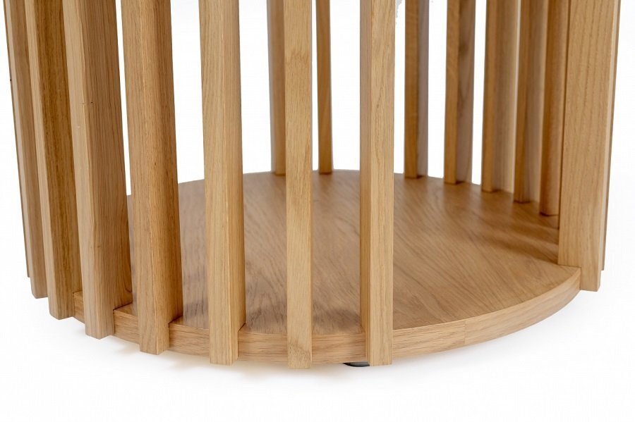 Morana Drum Side Table Oak