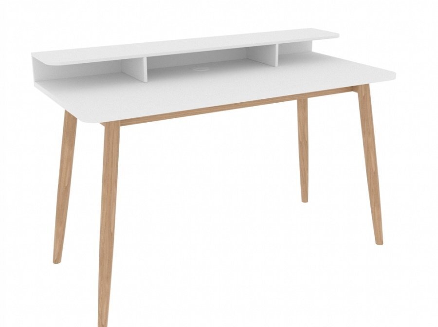 Morana Farsta Desk in white oak