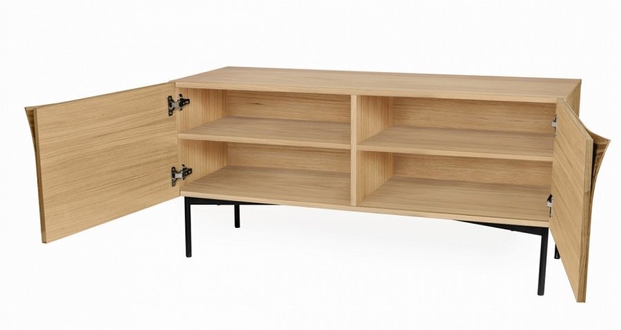 Morana Flop Sideboard - Oak/Black