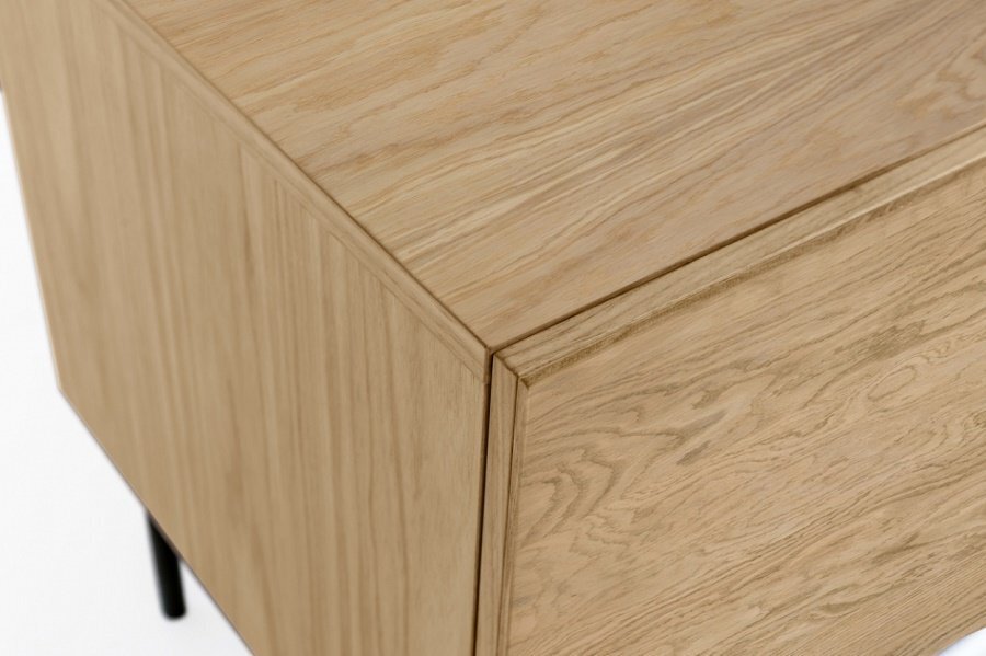 Morana Flop Sideboard - Oak/Black