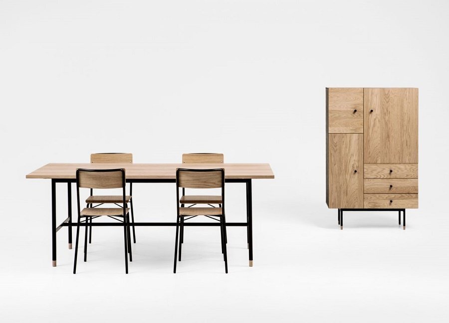 Morana Jugend Highboard - oak