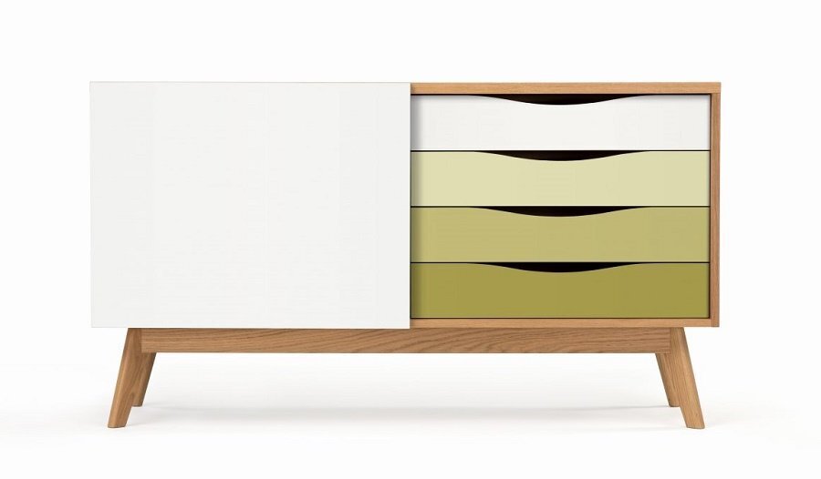Morana Avon Sideboard - Oak Olive
