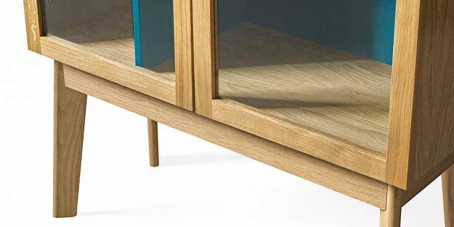 Morana Avon Display Cabinet - RAL 5021