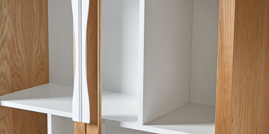 Morana Avon Display Cabinet - RAL 9003