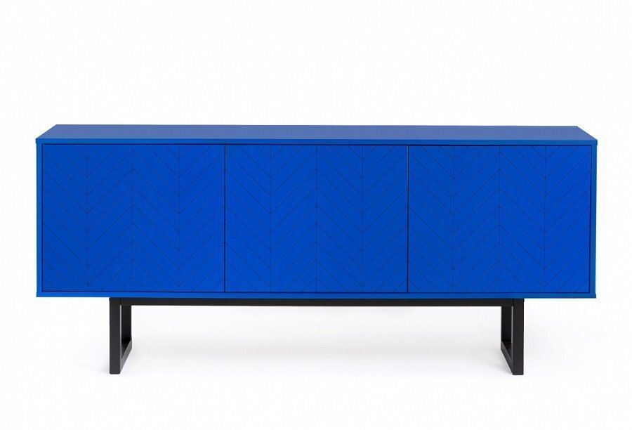 Morana Camden Sideboard Herringbone Blue