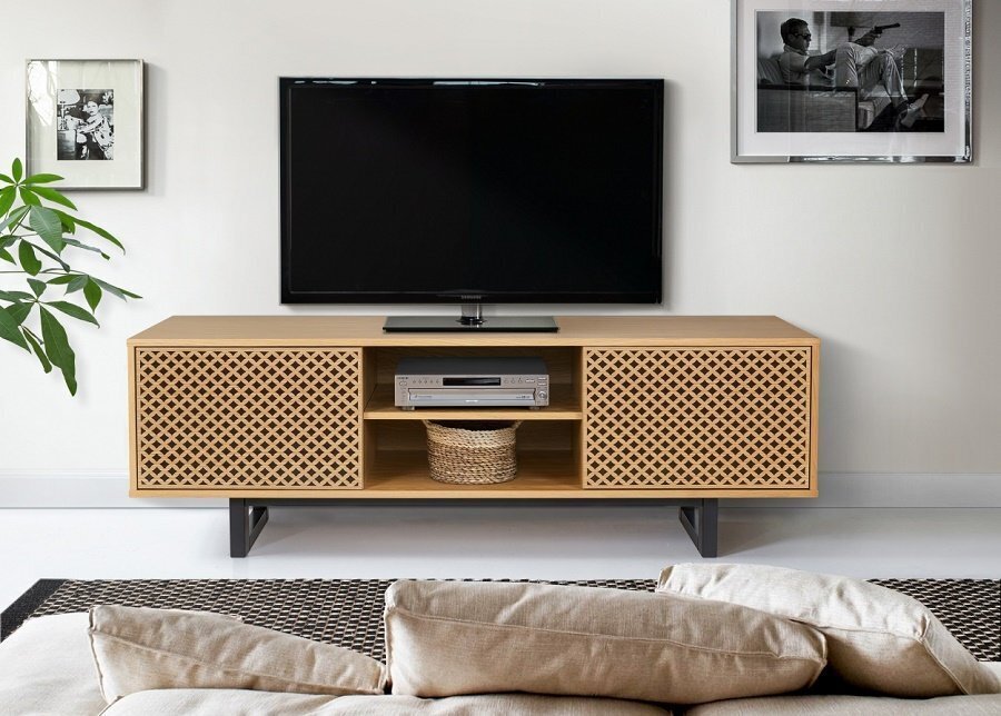 Morana Camden TV Unit Diamond - Oak Black