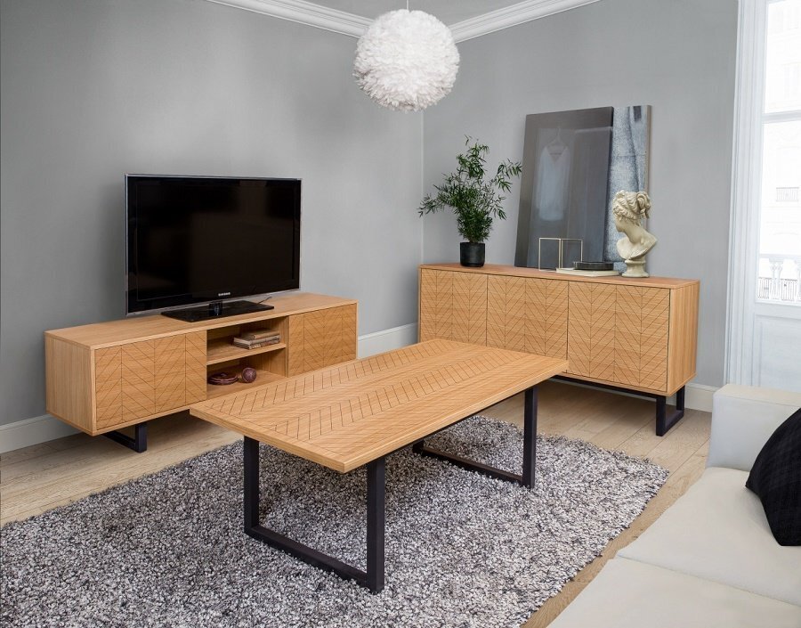 Morana Camden TV Unit Herringbone