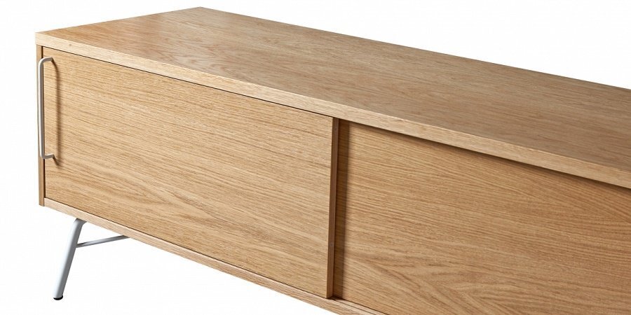 Morana Ashburn Media Unit - White Leg