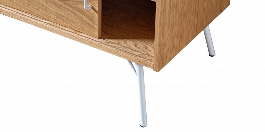 Morana Ashburn Media Unit - White Leg