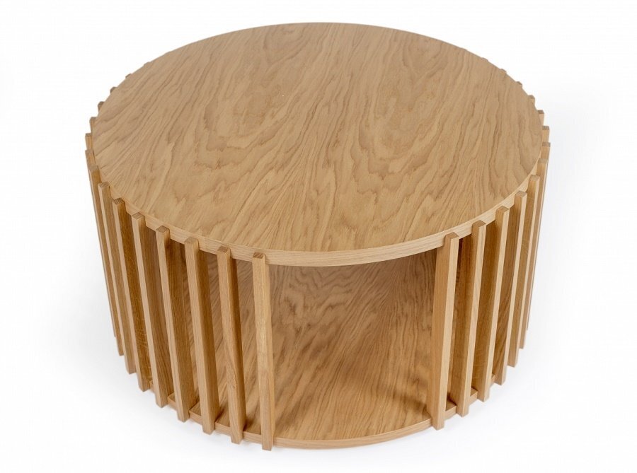 Morana Drum Coffee Table Oak 
