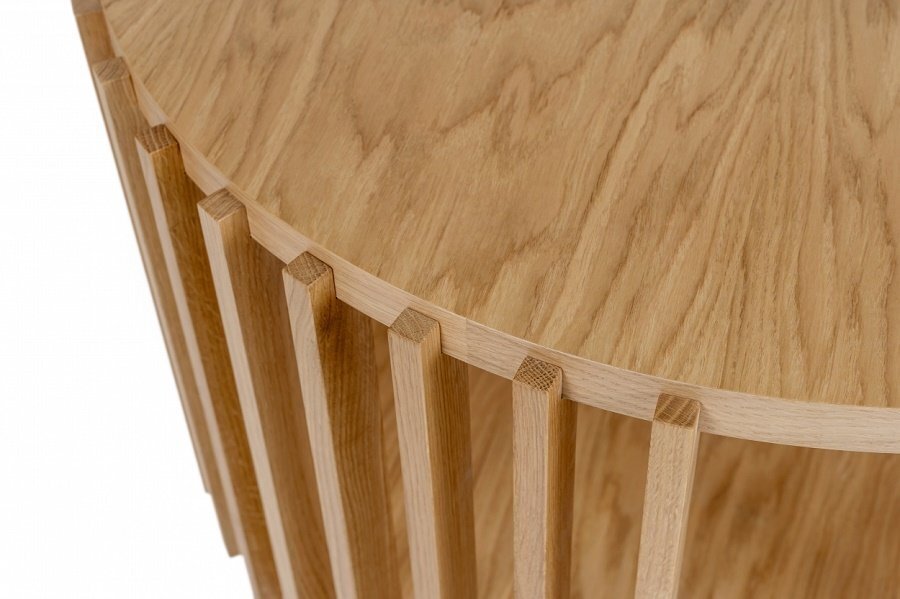Morana Drum Coffee Table Oak 