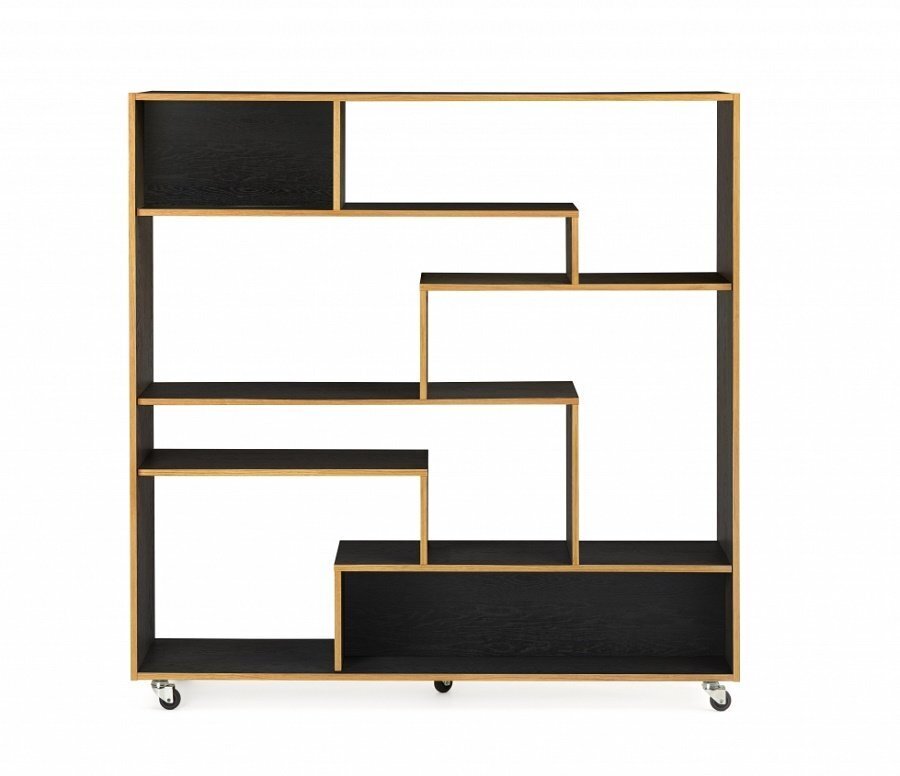 Morana Southbury Room Divider Black/Oak