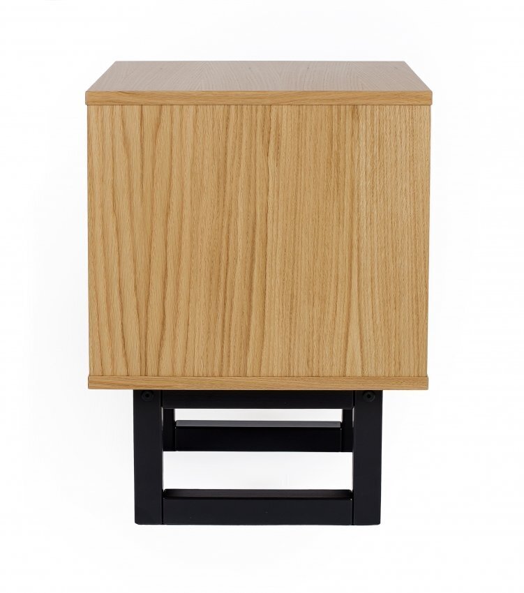 Morana Camden Bedside Diamond Print Oak