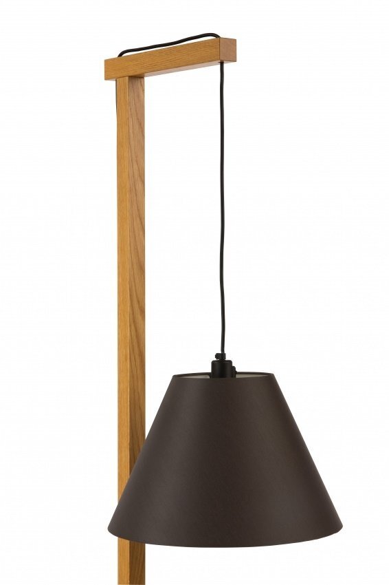 Morana Floor Lamp Table - Dark shade