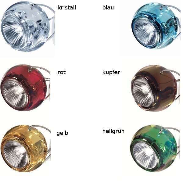 Fabbian Beluga Colour G25 Decken-/ Wandleuchte