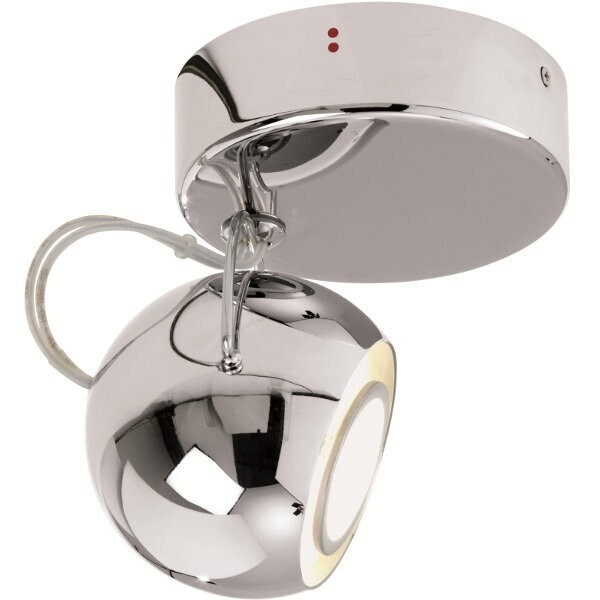 Fabbian Beluga Steel G15 Decken-/Wandleuchte